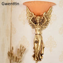 applique murale angel lampe rétro décorative pour intérieur moderne