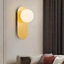 Appliques murales LED d'intérieur design arrondi avec boule