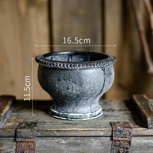 jardinières en poterie rustiques pour décoration intérieure et extérieure - vue 19 sur 25