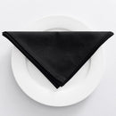 Serviette de table satin style moderne réception lot