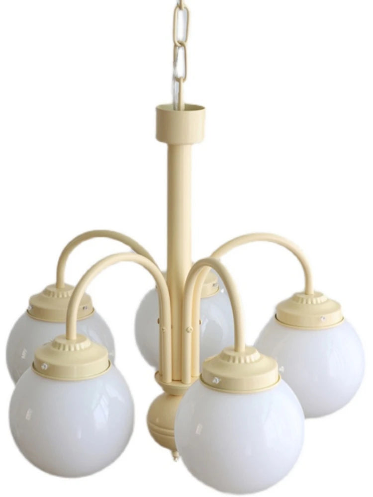 lustre en verre rétro pour un intérieur nordique élégant - vue 5 sur 8