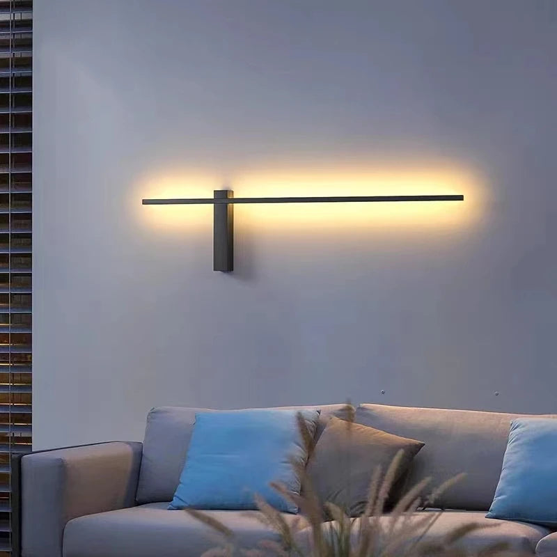 applique murale led minimaliste design artistique - vue 4 sur 15