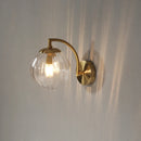 Applique murale led verre nordique
