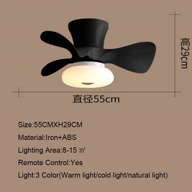 ventilateur de plafond lumineux pour espace commercial - vue 9 sur 17