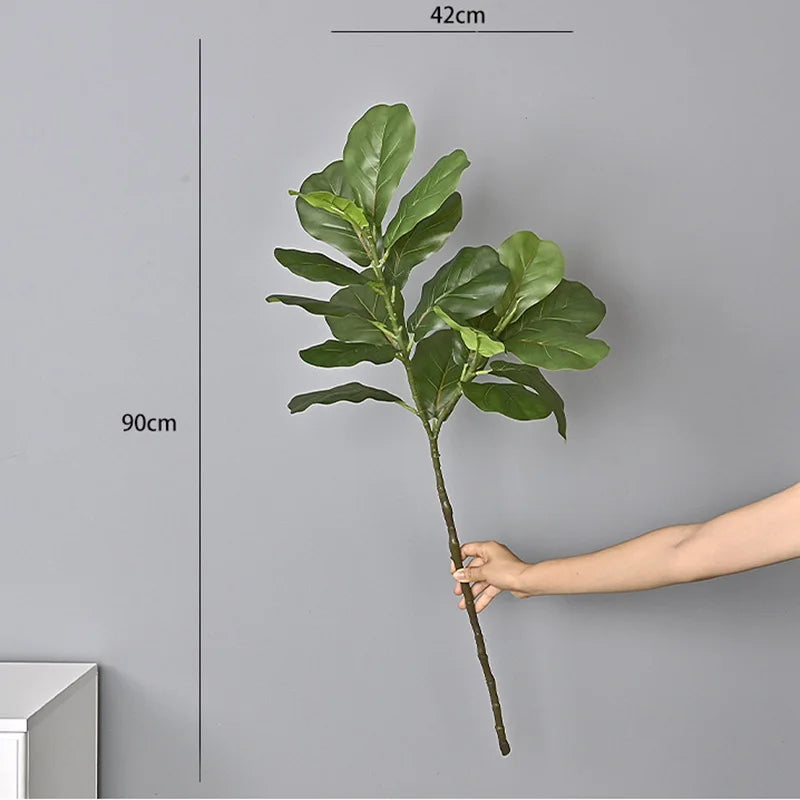 branche de ficus artificiel pour décoration intérieure et extérieure - vue 10 sur 10