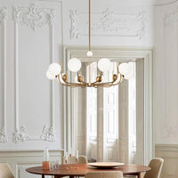 lustre moderne à led pour éclairage intérieur suspendu