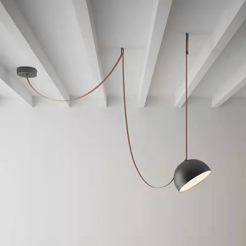 suspension en cuir artificiel pour bureau et magasin - vue 6 sur 10