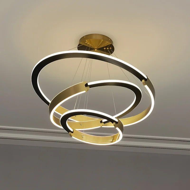 lustre moderne en style nordique pour décoration intérieure suspendue - vue 4 sur 16
