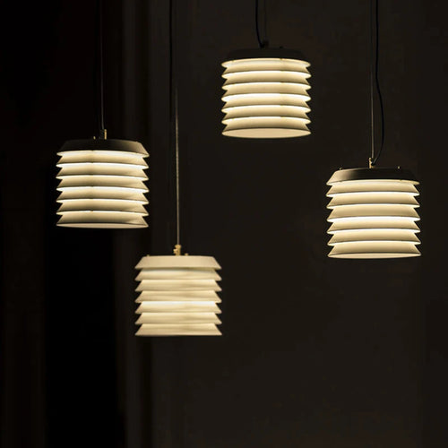 suspension danoise créative en fer pour éclairage décoratif - vue 3 sur 7