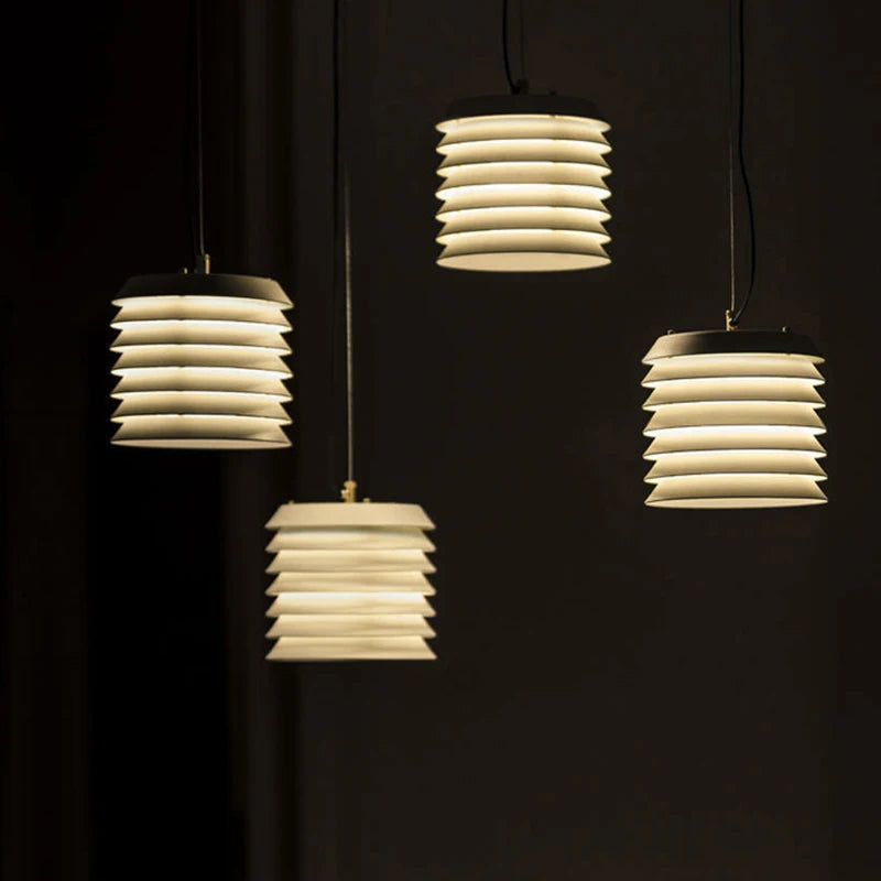 suspension danoise créative en fer pour éclairage décoratif - vue 3 sur 7
