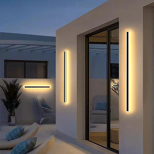 applique murale led minimaliste en aluminium pour éclairage - vue 5 sur 13