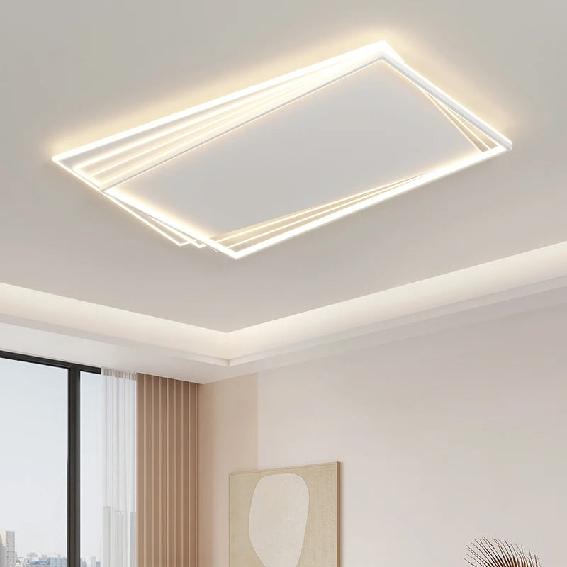 Nordique plafond moderne à LEDs décorations d'éclairage lustres à la maison salon salle à manger cuisine Restaurant créatif rond décor lampes - vue 4 sur 12