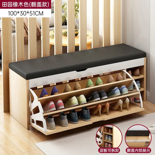 armoires à chaussures modernes de rangement vertical design japonais - vue 15 sur 21