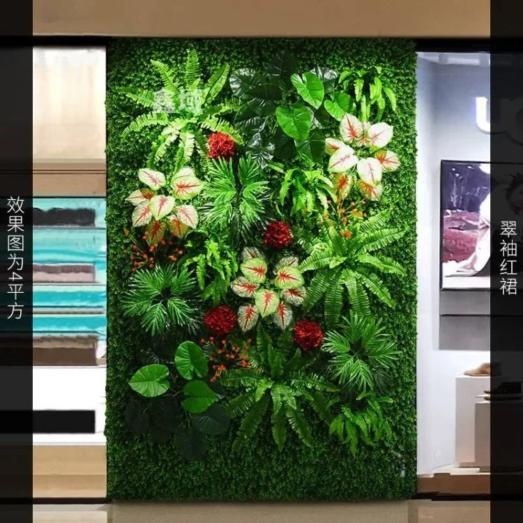 mur végétal artificiel pour décoration extérieure et aménagement paysager - vue 11 sur 30