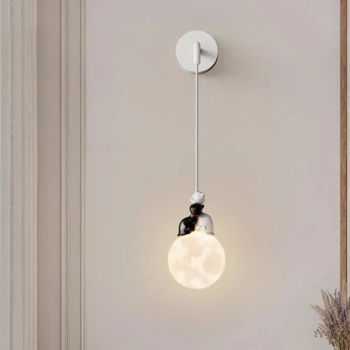 applique murale led chat mignon pour chambre d enfant décoration chaleureuse - vue 6 sur 14