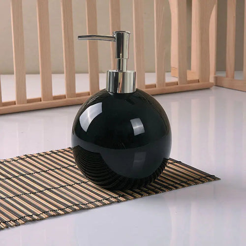 bouteille de gel douche et savon pour les mains accessoires de salle de bain - vue 10 sur 31
