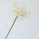 décoration en soie avec araignée lys fleurs artificielles