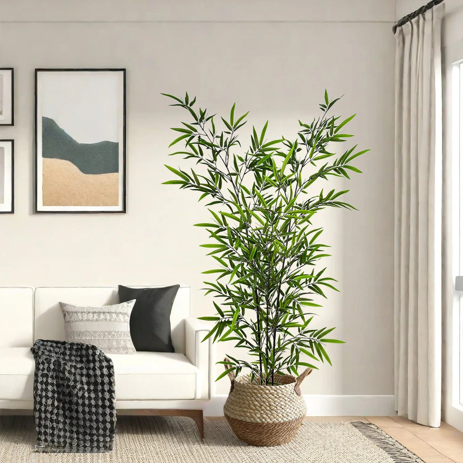 feuilles de bambou artificielles pour décoration d'événements et fêtes - vue 3 sur 23