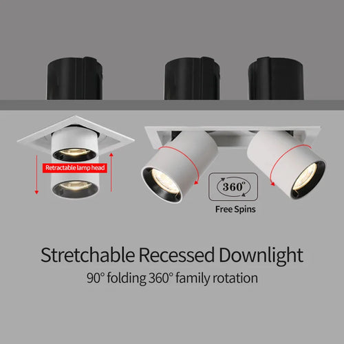 plafonniers led modernes et minimalistes pour espaces commerciaux et domestiques - vue 2 sur 8