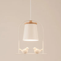 applique murale moderne led en forme d'oiseaux pour décoration