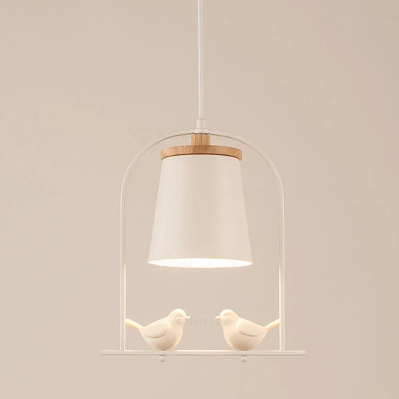applique murale moderne led en forme d'oiseaux pour décoration