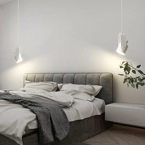 lustre en bois brut design nordique pour éclairage moderne - vue 5 sur 10