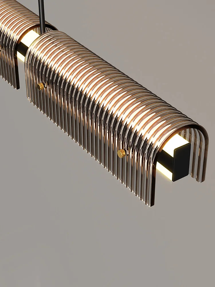 lustre nordique pour éclairage de table et cuisine - vue 5 sur 9