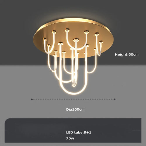 lustre à led post-moderne à intensité variable nouvelle tendance 2022 - vue 12 sur 11