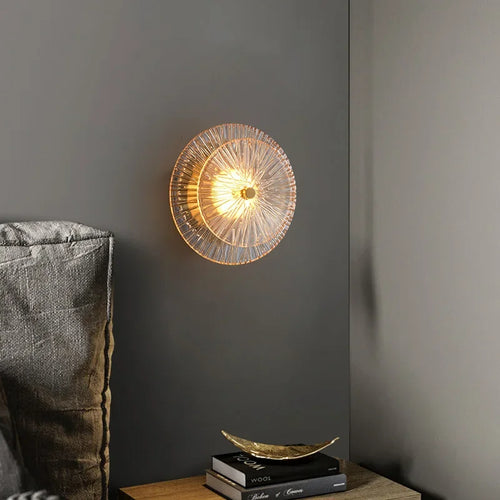 Applique moderne salon fond décoration créative couloir chambre restaurant verre lumières Led applique couloir éclairage - vue 2 sur 10