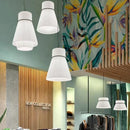 suspension décoration nordique tissu artistique grain vertical moderne