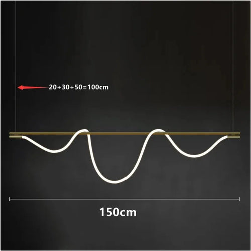 lustre design nordique à led intensité variable pour intérieur - vue 14 sur 25