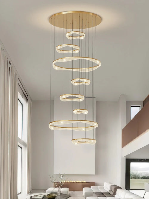 suspension led moderne style nordique pour intérieur élégant - vue 3 sur 10