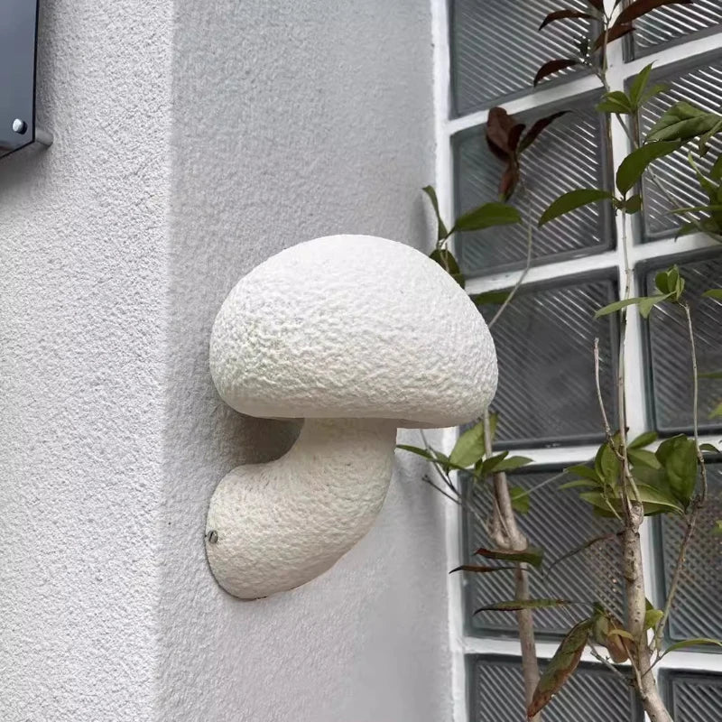 applique murale champignon design nordique pour intérieur extérieur - vue 6 sur 7