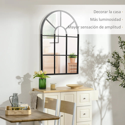 miroir décoratif mural style fenêtre pour intérieur - vue 6 sur 7