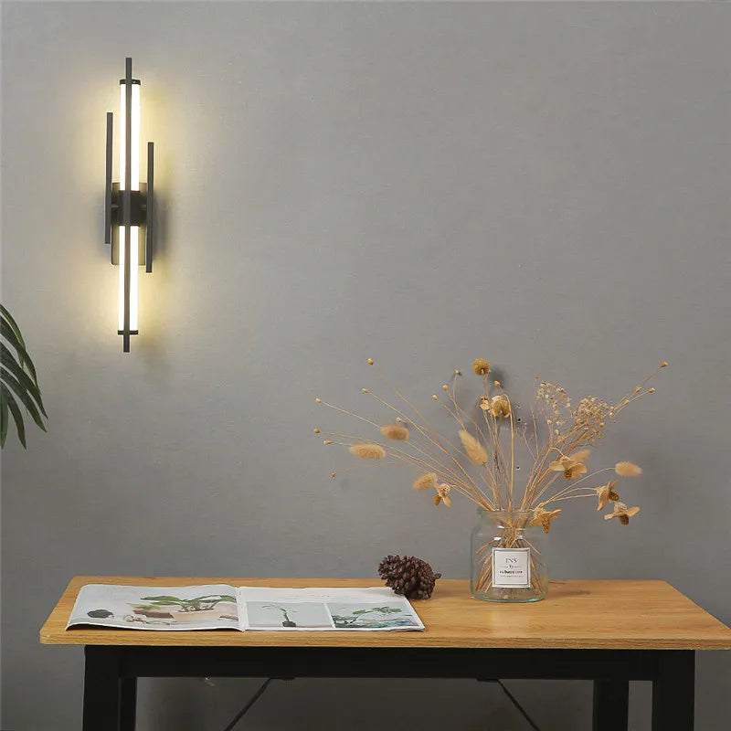 applique murale led design nordique simples pour intérieur - vue 4 sur 8