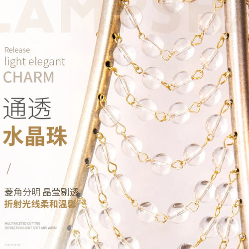 applique murale à bougie led éclairage cristal rétro décoratif - vue 5 sur 8