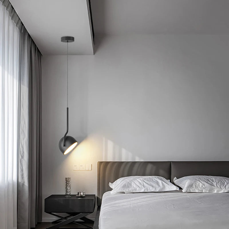 lustres modernes led suspendus pour bar et loft - vue 4 sur 10