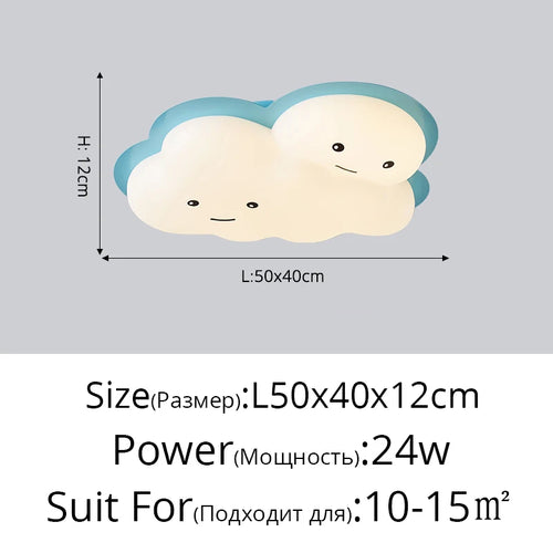 plafonnier led design nordique en forme de lapin luminaire décoratif d'intérieur - vue 13 sur 18