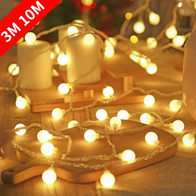 guirlande lumineuse led pour décoration intérieure et extérieure - vue 1 sur 15
