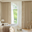 Rideau floral style retro chic pour salon chambre