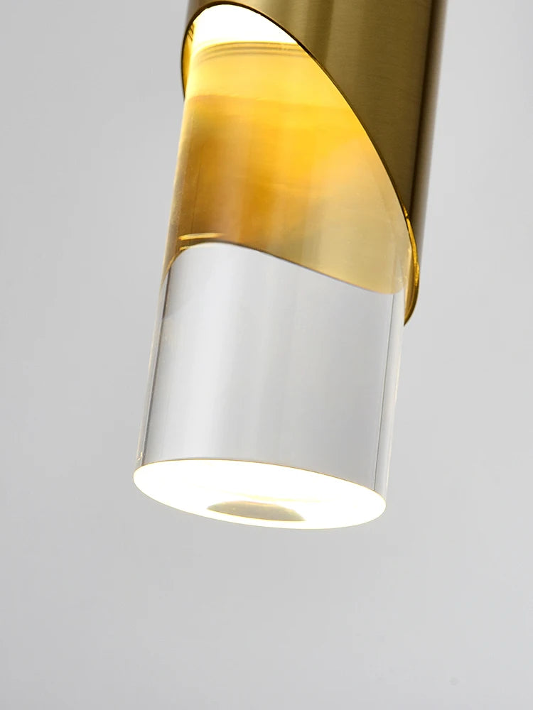 lustre nordique moderne en acrylique pour éclairage créatif intérieur - vue 5 sur 14