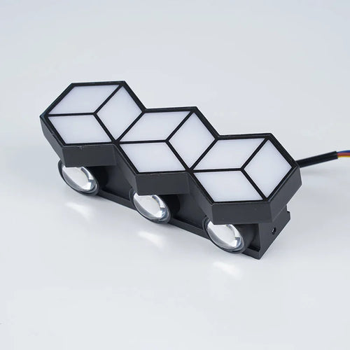 Applique murale imperméables extérieures lampe de applique murale LED moderne Applique murale décorative intérieure extérieure Garage luminaire mural étanche - vue 6 sur 9