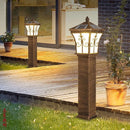 lampe solaire led décorative pour jardin et chemin