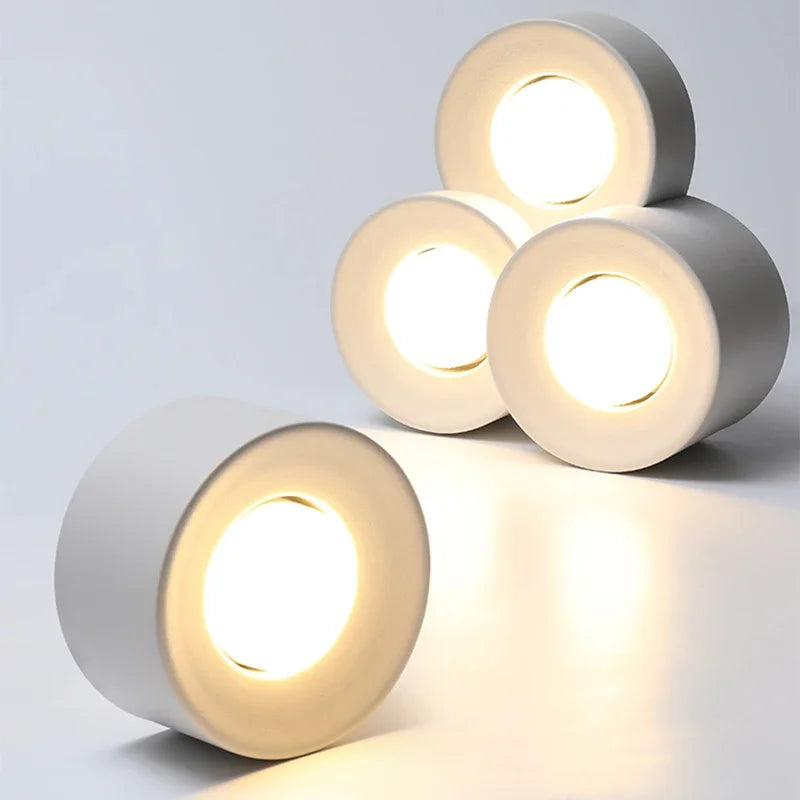 lustre nordique led cylindre projecteur pour décoration intérieure - vue 5 sur 15