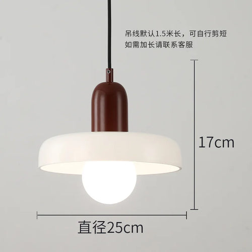 lampe suspendue en verre nordique pour décoration intérieure - vue 26 sur 30