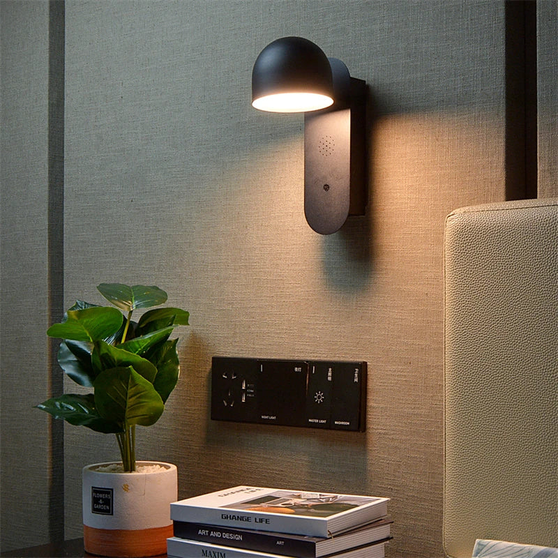 applique murale led intelligente rotative et réglable pour décoration intérieure - vue 2 sur 15