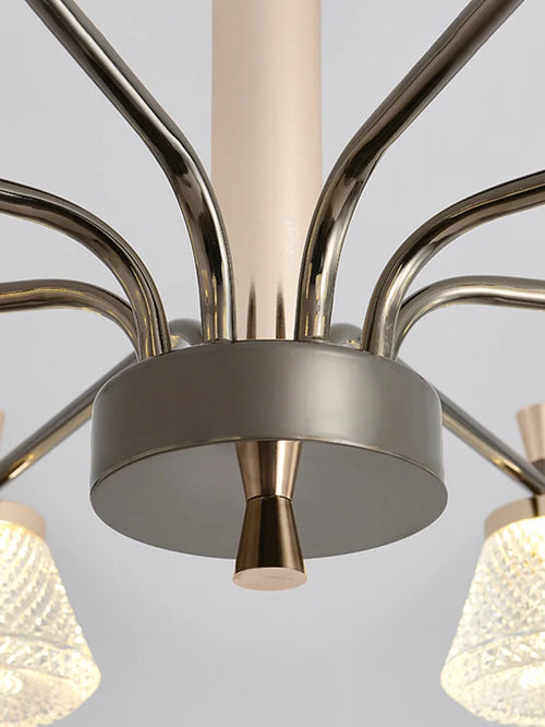 lustre moderne pour éclairage décoratif intérieur nordique - vue 6 sur 9