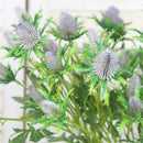 fleurs artificielles décoratives houx de mer rose violette