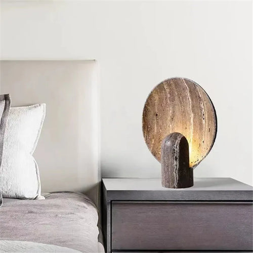 lampe de bureau créative en marbre pour décoration moderne - vue 3 sur 7