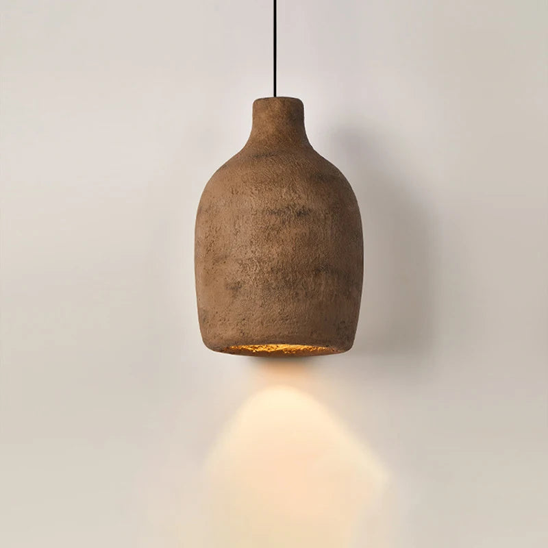 Nordique wabi-sabi vent Restaurant Bar Loft suspension LED lumières lustre salle à manger décor à la maison chambre chevet suspension luminaire - vue 3 sur 13